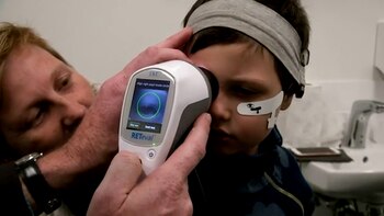 Un test de retina con