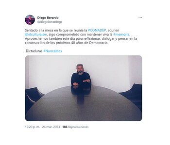 Diego Berardo sobre el 24