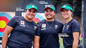 Equipo femenil ganan la primera medalla para México en el Mundial de Tiro con Arco Puebla 2026