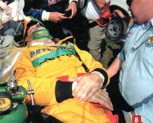 Yannantuoni fue llevado al centro médico (Archivo Revista Campeones)