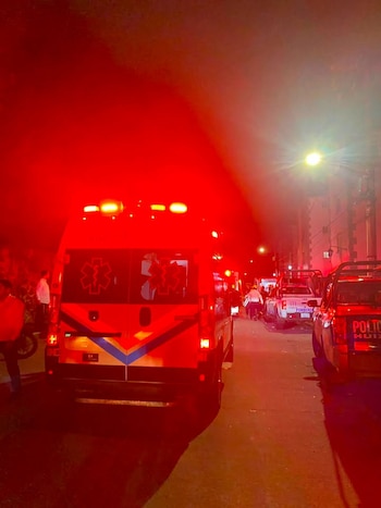 Explosão do posto de gasolina Huixquilucan Edomex