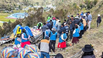 Un siniestro vial en una
