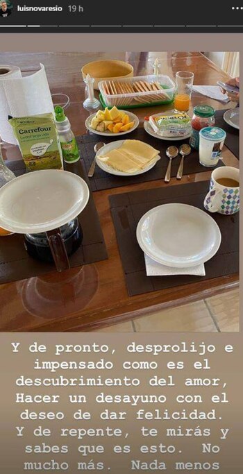 El posteo de Luis Novaresio
