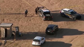 La policía trabaja en el