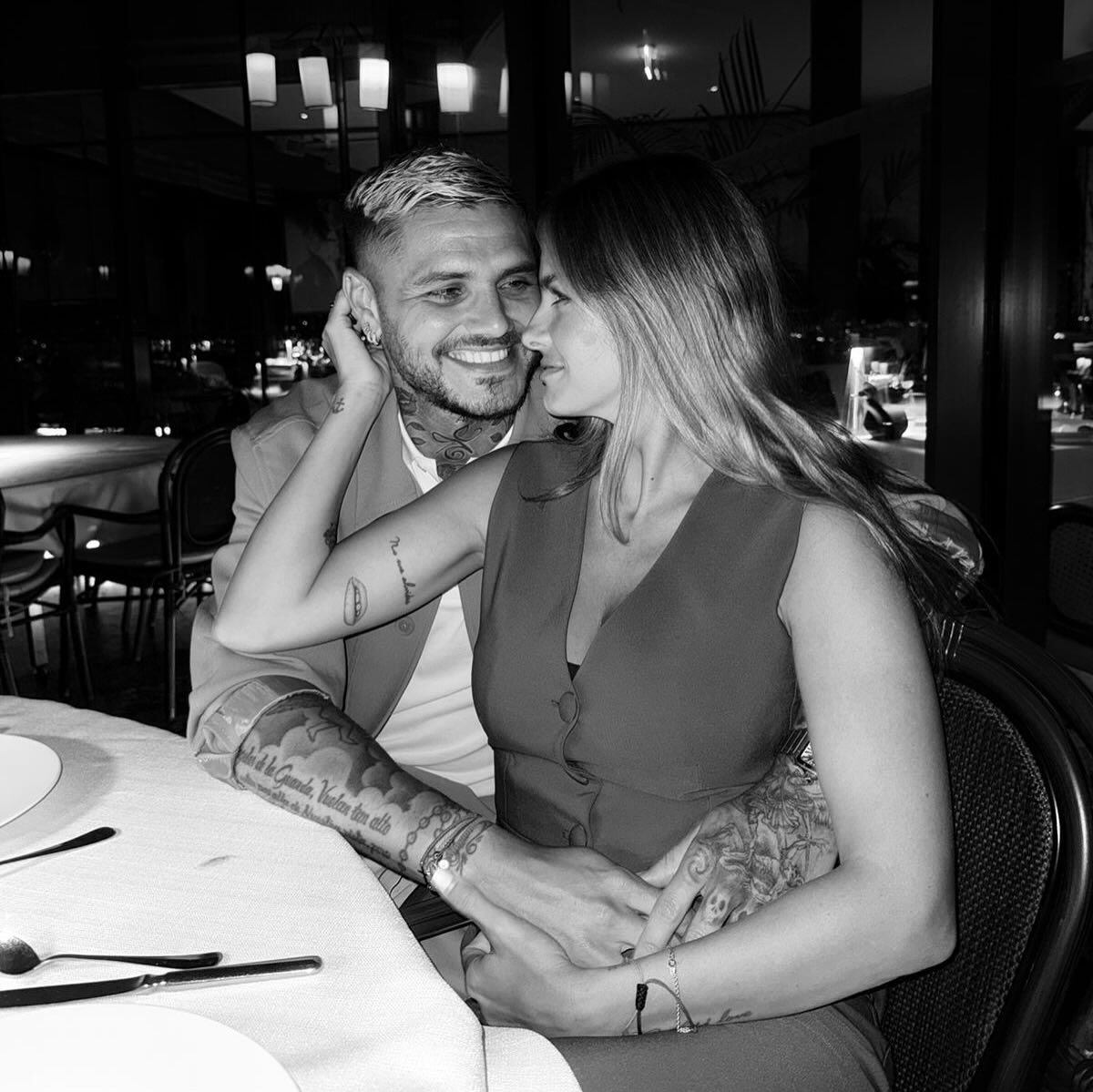 La foto romántica de Mauro Icardi y la China Suárez en Turquía