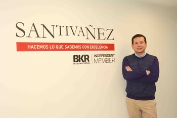 Juan Santivañez, socio de BKR