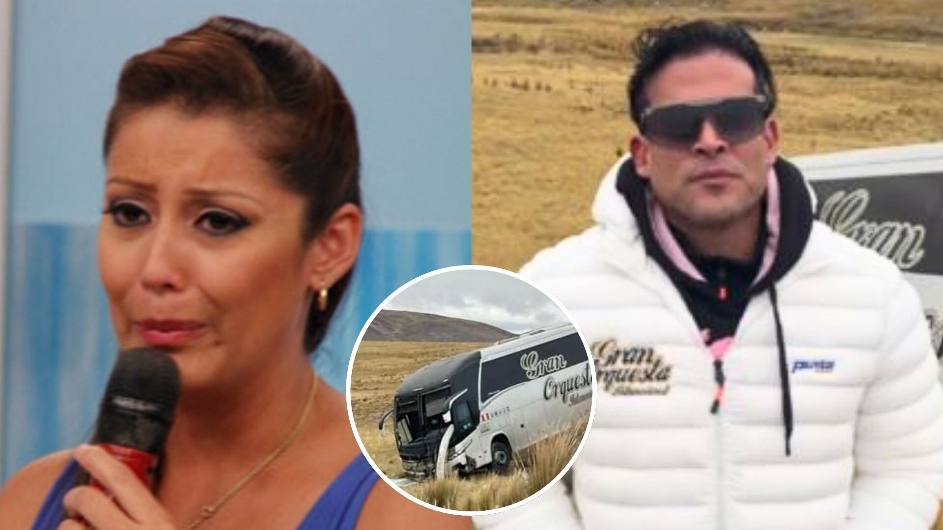 Karla Tarazona se pronuncia tras accidente de Christian Domínguez: “Lo único que hice fue abrazarlo” - Infobae