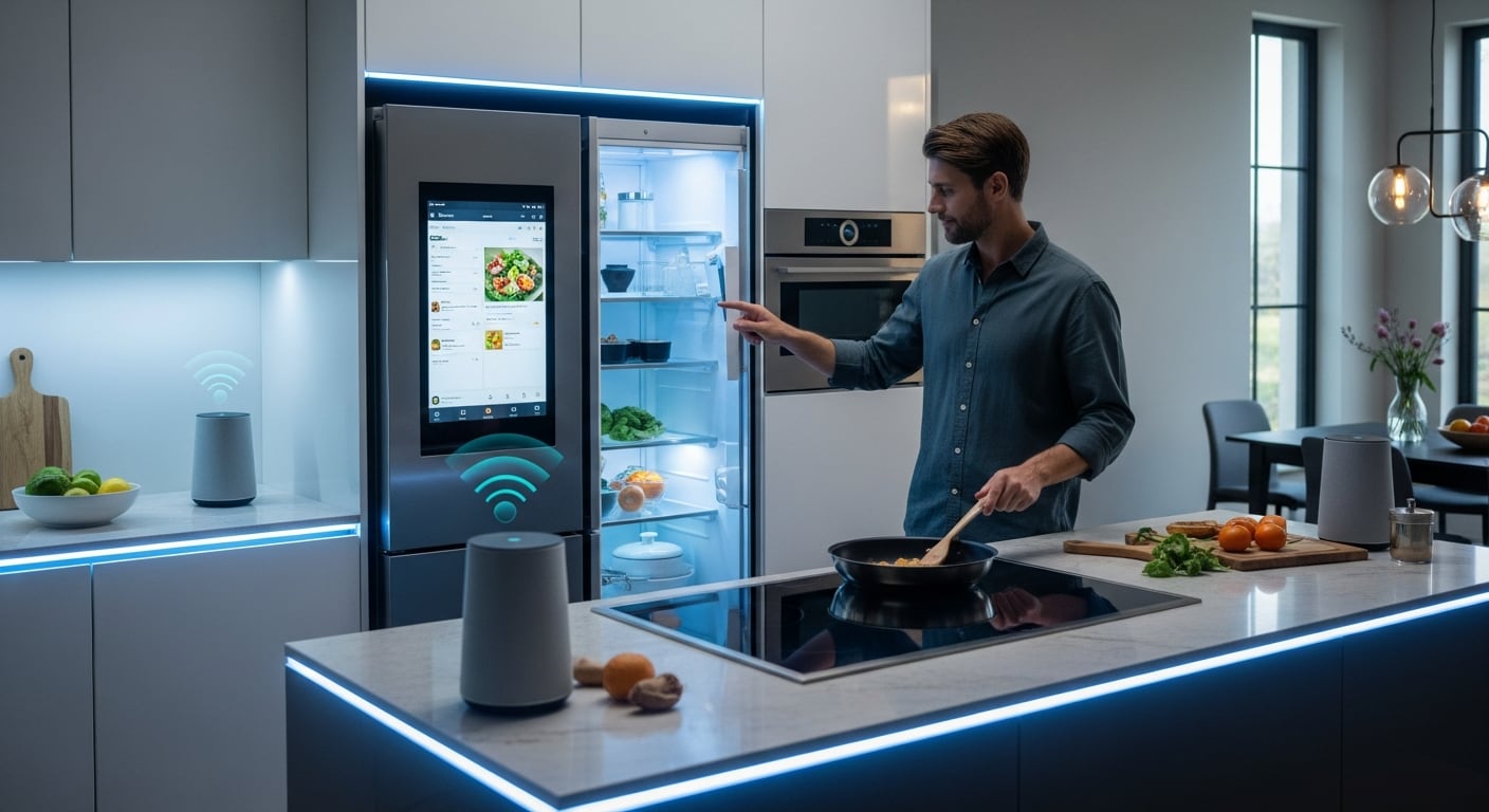 El uso de enchufes inteligentes en la cocina permite programar y monitorizar electrodomésticos, aportando mayor seguridad y eficiencia energética. (Imagen Ilustrativa Infobae)