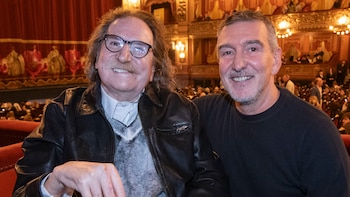 El Teatro Colón reunió a Charly García y Julio Bocca en una noche histórica