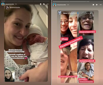 Presentación virtual: Mica Viciconte posó