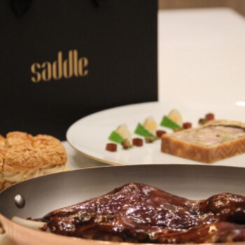 Caja de Navidad de Saddle