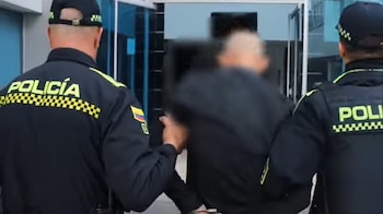 El asaltante intentó huir en