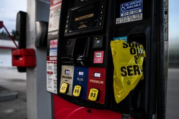 Estación vacía tras el aumento