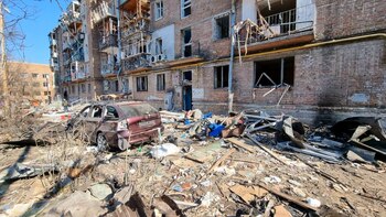 Infobae en Kiev: dolor y