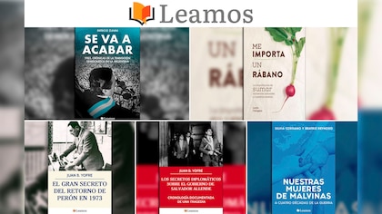 Malvinas, nutrición, democracia, secretos de Perón: los libros digitales de Leamos, en la Feria