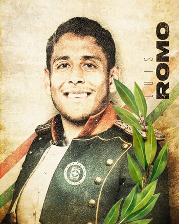 Luis Romo, quien participó en