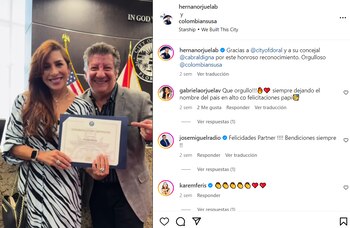 Hernán Orjuela es reconocido en
