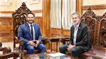 Jun Pablo Valdés y Hugo Passalacqua