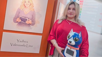 Investigadora peruana desarrolla robot que