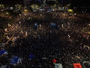 Marcha Ni Una Menos - Congreso - 3 de junio - drone