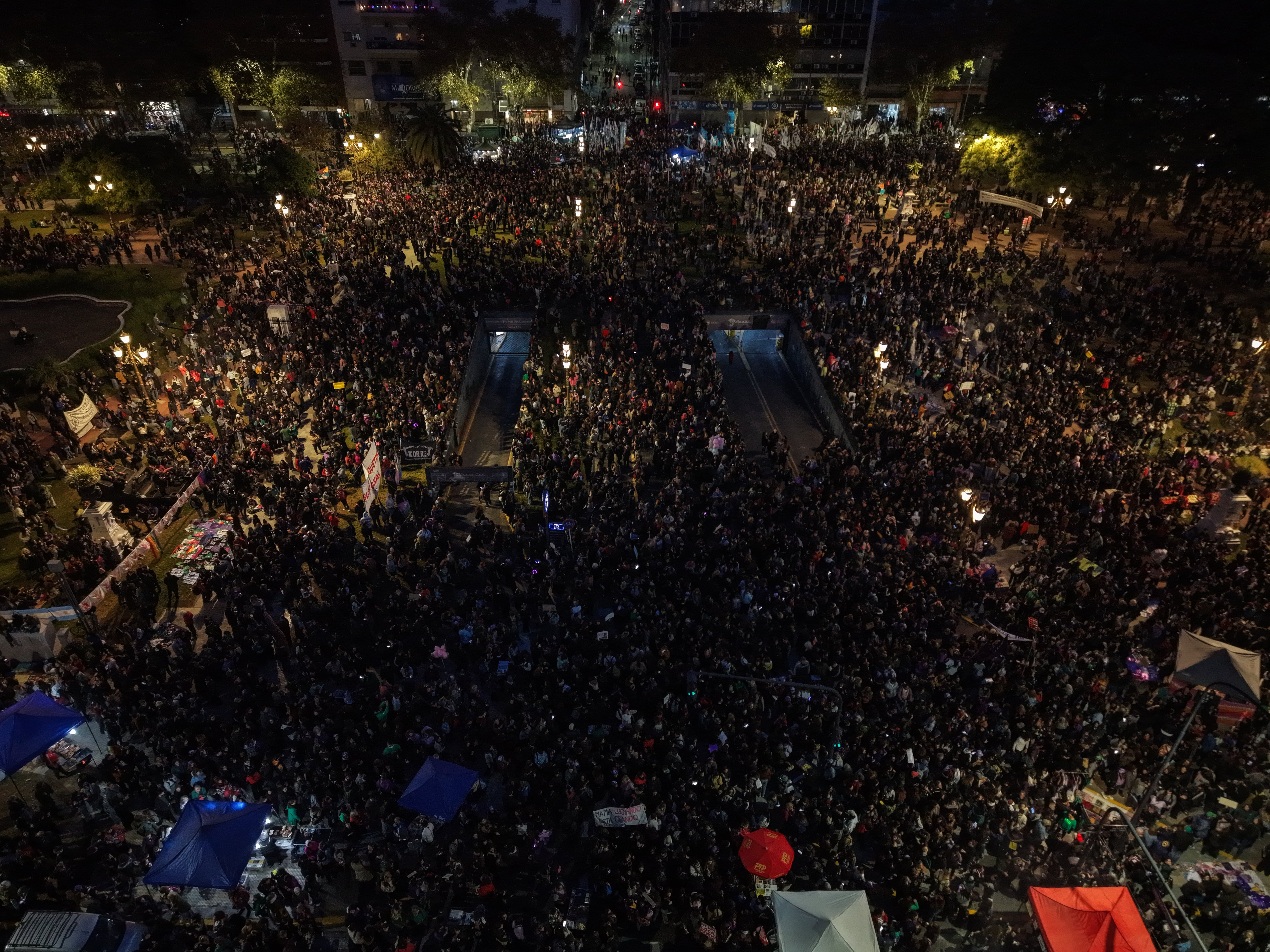 La movilización fue multitudinaria (Fotografía: RSFotos)