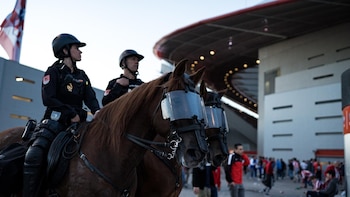 Casi 1.500 efectivos integrarán el dispositivo de seguridad para el Atlético-Barça de Champions