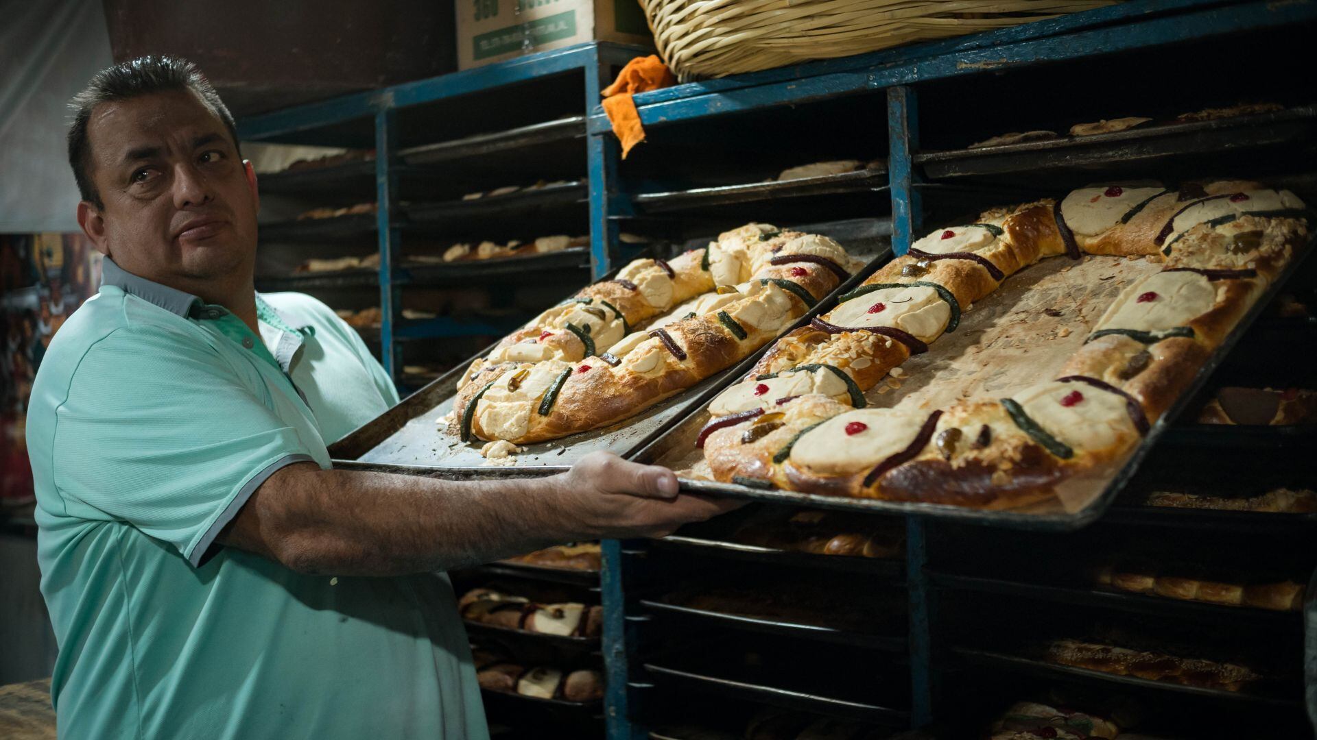 Rosca de Reyes, tradicional y mexicana . FOTO: ALAÍN HERNÁNDEZ/CUARTOSCURO.COM