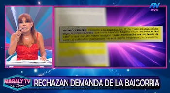 Magaly Medina celebra decisión judicial y resalta defensa de la libertad de expresión: “Una lección de ética profesional”. Captura: Magaly TV La Firme.