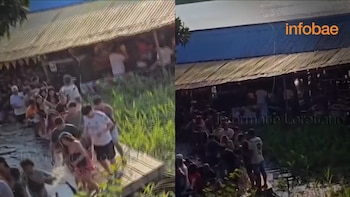 Terror en Iquitos: balsa turística