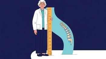 Por qué la estatura disminuye con los años y cuándo puede indicar un problema de salud