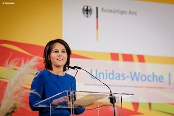 La ministra federal de Relaciones