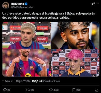 Los mejores memes del España vs Bélgica. (Redes sociales / Captura de pantalla)