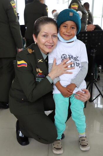 La coronel Gómez Méndez fue