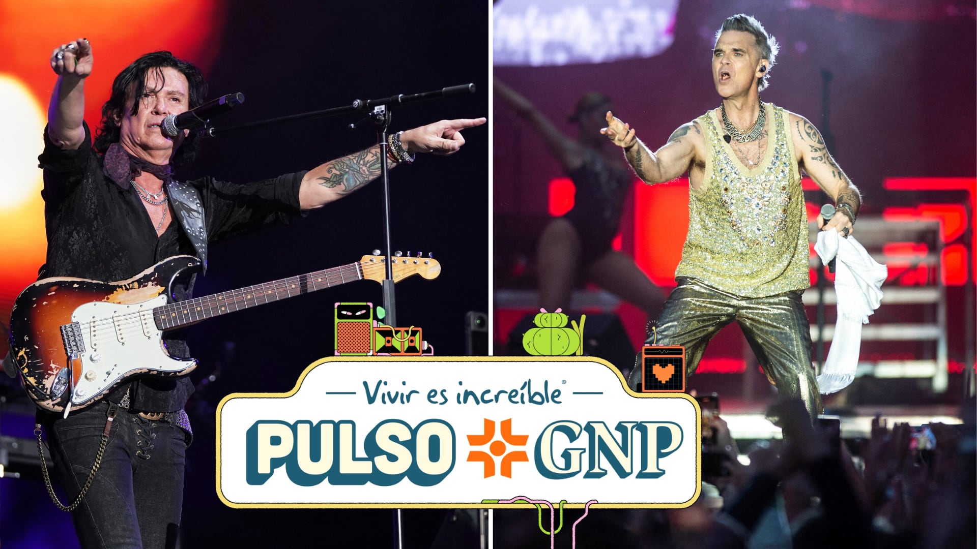 El festival musical más esperado del Bajío ya confirmó fecha y sede, y todo apunta a que Caifanes y Robbie Williams serán los protagonistas de una edición que promete emociones fuertes. (AP/Aurea Del Rosario) (REUTERS /Ritzau Scanpix)