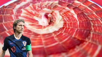 Una de las comidas favoritas de Luka Modric es el jamón de pata negra