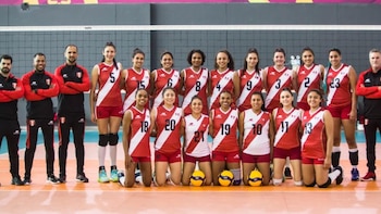 Selección peruana de vóley se