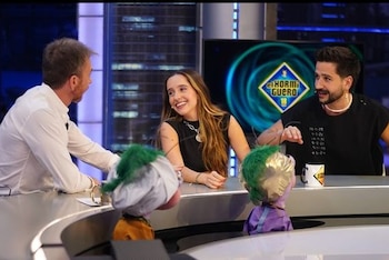 Pablo Motos entrevistó a Camilo y Evaluna en 'El Hormiguero' - crédito @elhormiguero/IG