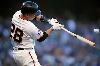 Buster Posey de los Gigantes