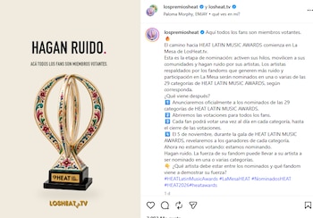 La conducción estará a cargo de Karime Pindter, conductora, empresaria e influencer mexicana.