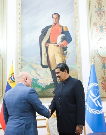 Fotografía cedida por Prensa Miraflores