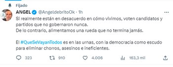 El mensaje de Ángel de