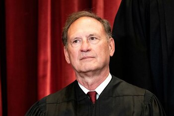 El juez Samuel Alito. Erin