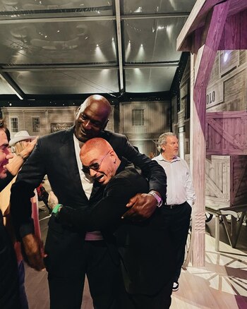 J Balvin y Michael Jordan