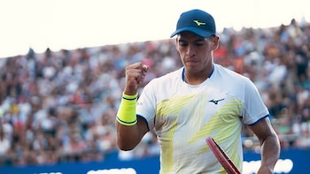 Sebastián Báez le ganó un