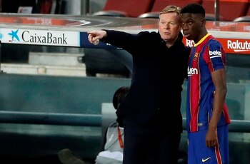 Ronald Koeman le dio minutos