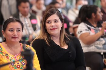 Lilia Aguilar, diputada del PT
