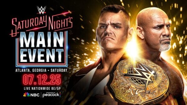 Goldberg pondrá fin a su carrera en un combate titular frente a Gunther. (Cortesía WWE)