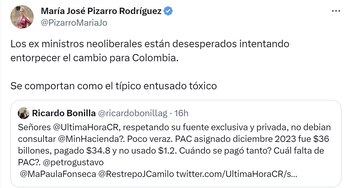 María José Pizarro contradijo a