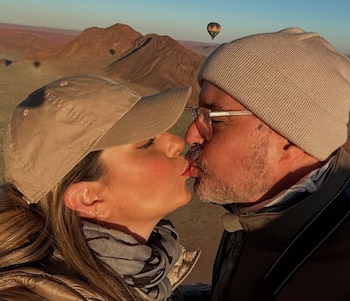 Mariana Ochoa y su novio retomaron la relación tras los 71 días de encierro (redes de Marina Ochoa)