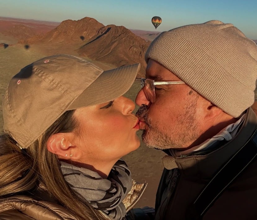 Mariana Ochoa y su novio retomaron la relación tras los 71 días de encierro (redes de Marina Ochoa)